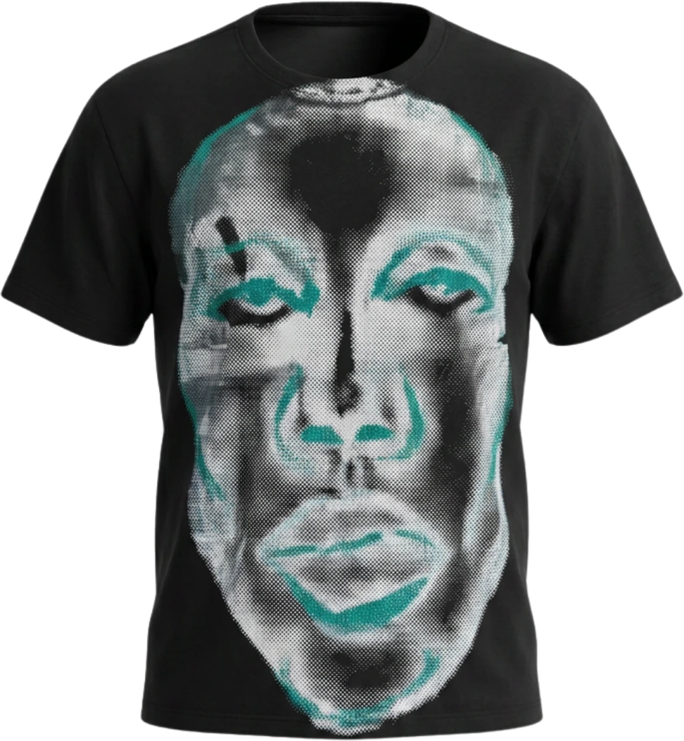 Peça 04: camiseta preto